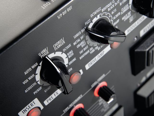 blank The control panel has a huge range of settings.